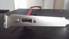 Single Port SATA-to-eSATA PCI Bracket