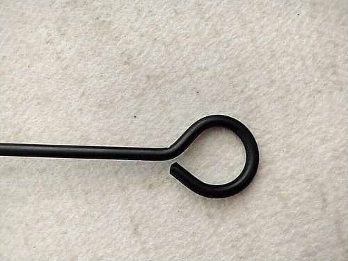 RASPADOR DE CENIZAS DE FUEGO (PERFIL BAJO) hierro negro (18"" LG x 5"" W x 1.1/2"" H) EXTREMO - Imagen 5 de 11