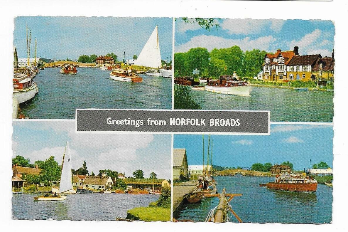 Single Postcards Topographical UK (United Kingdom) Scotland England Wales PC12-B - Picture 139 of 253