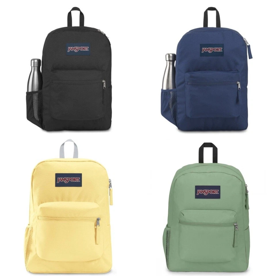JanSport Cross Town 100% Authentic Casual Casual School Backpack 13x8.5x17