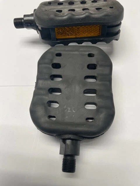 Pedales de plataforma de resina y goma Cruiser or Kids VP-815 1/2 negro PD16 Foto 2 de 3