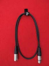 1m  XLR-KABEL mit Neutrik Stecker Audio  MIKRO, 1 m Mikrofon Audio DMX Kabel NEU