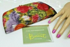 Vintage Baronet Fifth Avenue Floral Watercolor Wallet Clutch