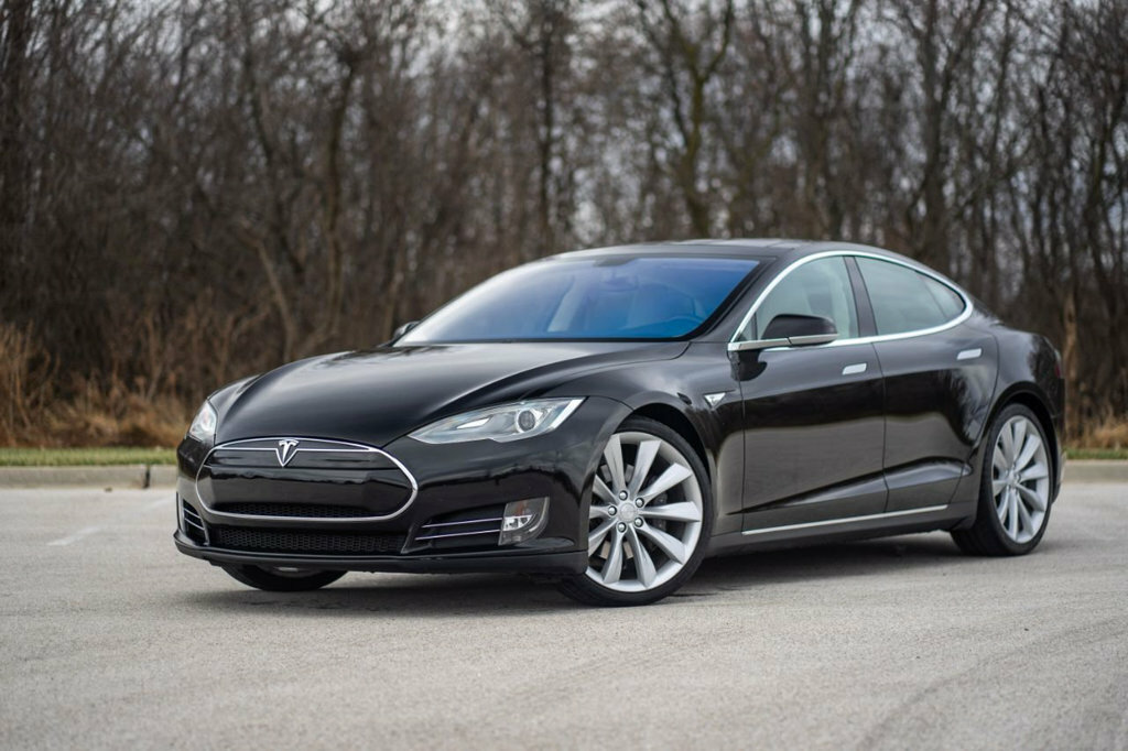 2012 Tesla Model S 4dr Sedan Signature Performance 2012 TESLA MODEL S SIGNITURE PERFORMANCE P85 SIERRA BLACK/WHITE 21