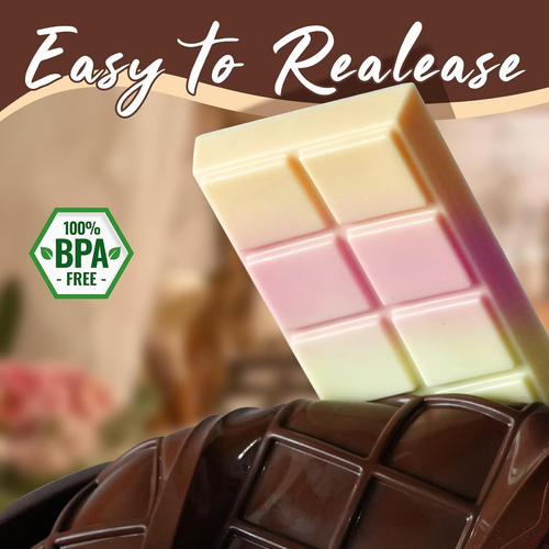 Chocolate Bar Mold Silicone, Large Stuffed Dubai Pistachio Deep Bar Moulds Kit 0 - Picture 4 of 12