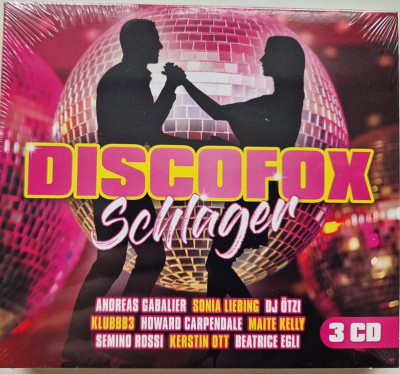 Discofox Schlager, 3 Cd's, Gabalier, DJ Ötzi, Kelly, Ott, Egli, Rossi, NEU/OVP