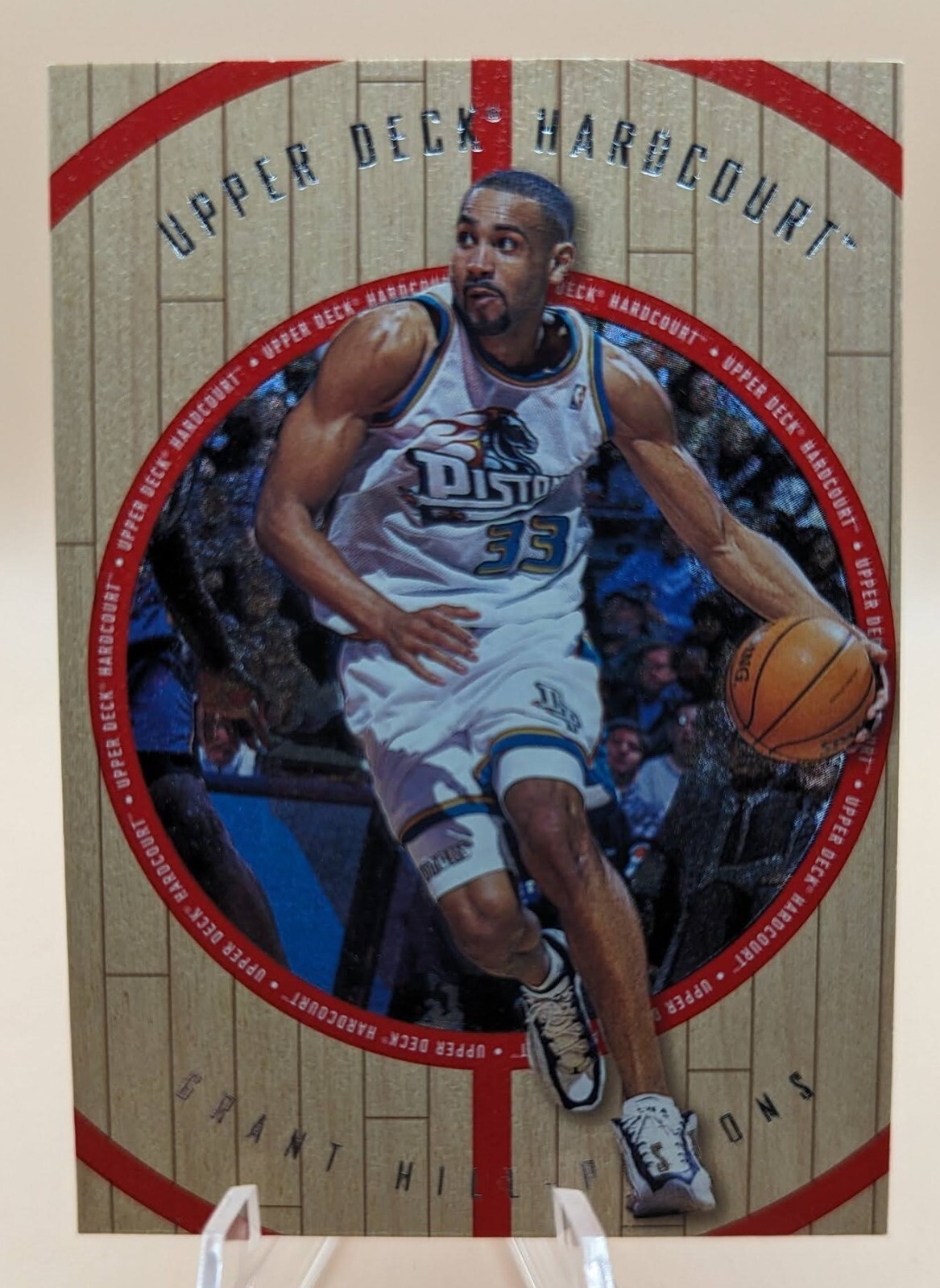 199899 Upper Deck Hardcourt Grant Hill basketball card 35 Detroit