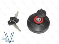 FüR Willys Jeeps Benzintank VerschließEnd Kappe Mit 2 Keys 46-64 CJ-2A CJ-3A