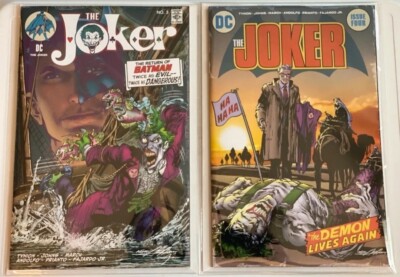 JOKER 3 & 4 - 2021 - BATMAN Homage Variants by NEAL ADAMS 