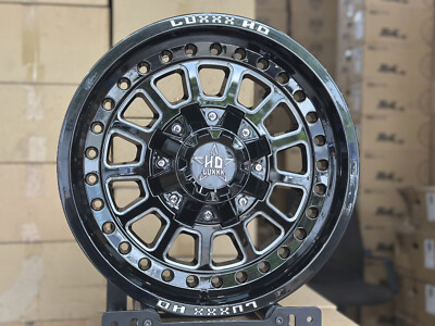 New 18x9 JS HD LUXXX (4 wheel) 6x139.7 BLACK Tacoma FJ Cruiser Tundra ...