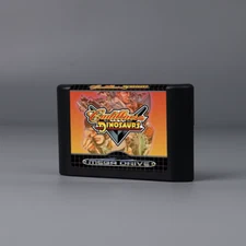 Cadillacs and Dinosaurs 16-Bit Game Cartridge for Sega Genesis Megadrive
