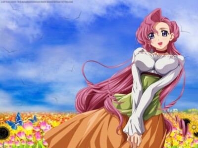 Anime hangyaku no lelouch euphemia li britannia field Stitched Gaming Mat Desk
