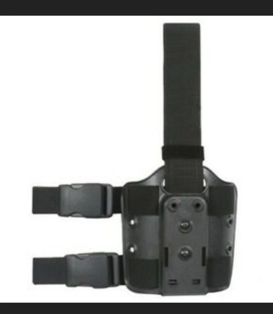 SAFARILAND SHROUD Leg Holster BLACK Double Strap 6004