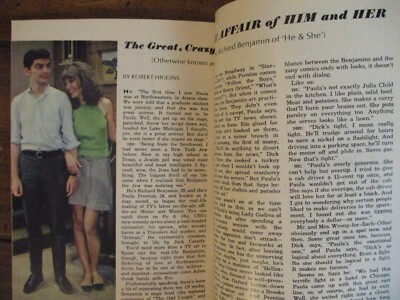 1967 TV Guide(HE & SHE/RICHARD BENJAMIN/TELLY SAVALAS/PAULA PRENTISS/BETTE ROGGE