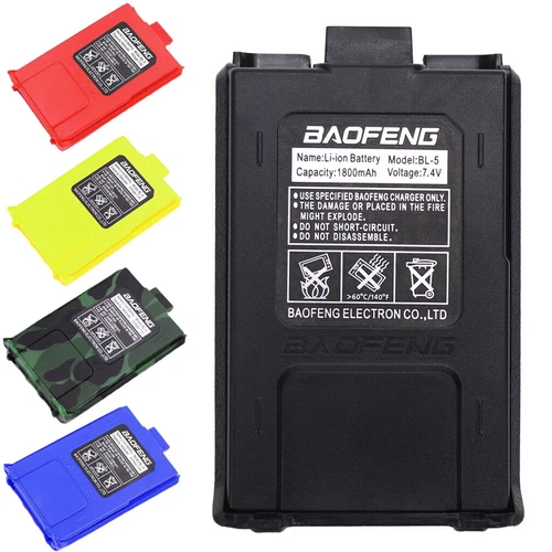BL-5 Li-ion Battery 1800mAh Replacement for Baofeng UV-5R 5RE 5RA Two Way Radio - Picture 1 of 13