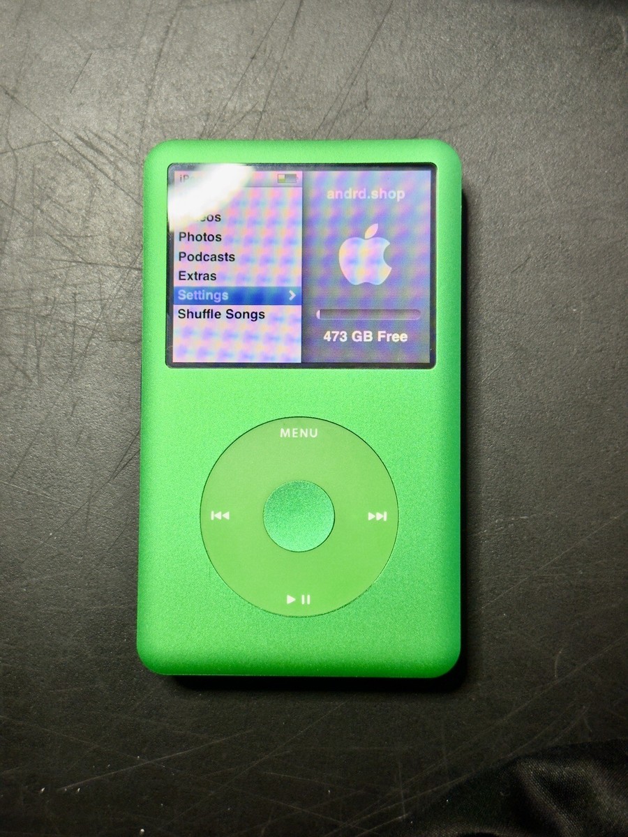 New Color - Green On Green Classic 7th Gen - Taptic Mod - 3000mah