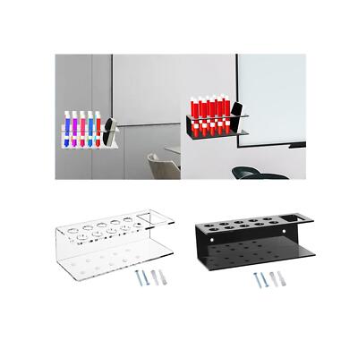 White Board Marker Rack Eraser Storage Rack Nail Brush Holder Makeup ...