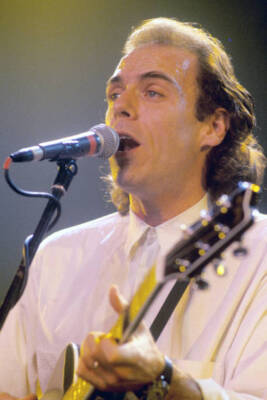 John Hiatt US singer in 1987 Munich Germany OLD MUSIC PHOTO 1