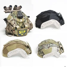 Tactical Mesh Helmet Cover NVG Battery Pouch for Maritime Fast SF Helmet