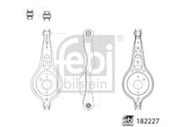 Febi Bilstein 182227 Querlenker FüR Ford