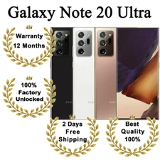 Samsung Galaxy Note 20 Ultra 128GB 256GB Factory Unlocked T-Mobile AT&T Verizon