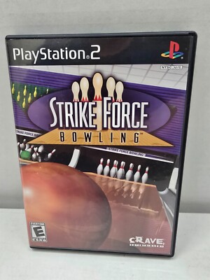Strike Force Bowling (Sony PlayStation 2, 2004) CIB Tested - Free Shipping
