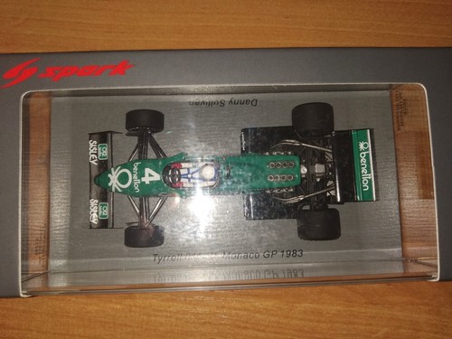 F1 Tyrrell 011 #4 Danny Sullivan 1983 Monaco GP Spark S7285 1:43 - Bild 3 von 5