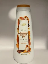 23oz Dove Holiday Treats Body Wash Cinnamon Pumpkin Pie Limited Edition