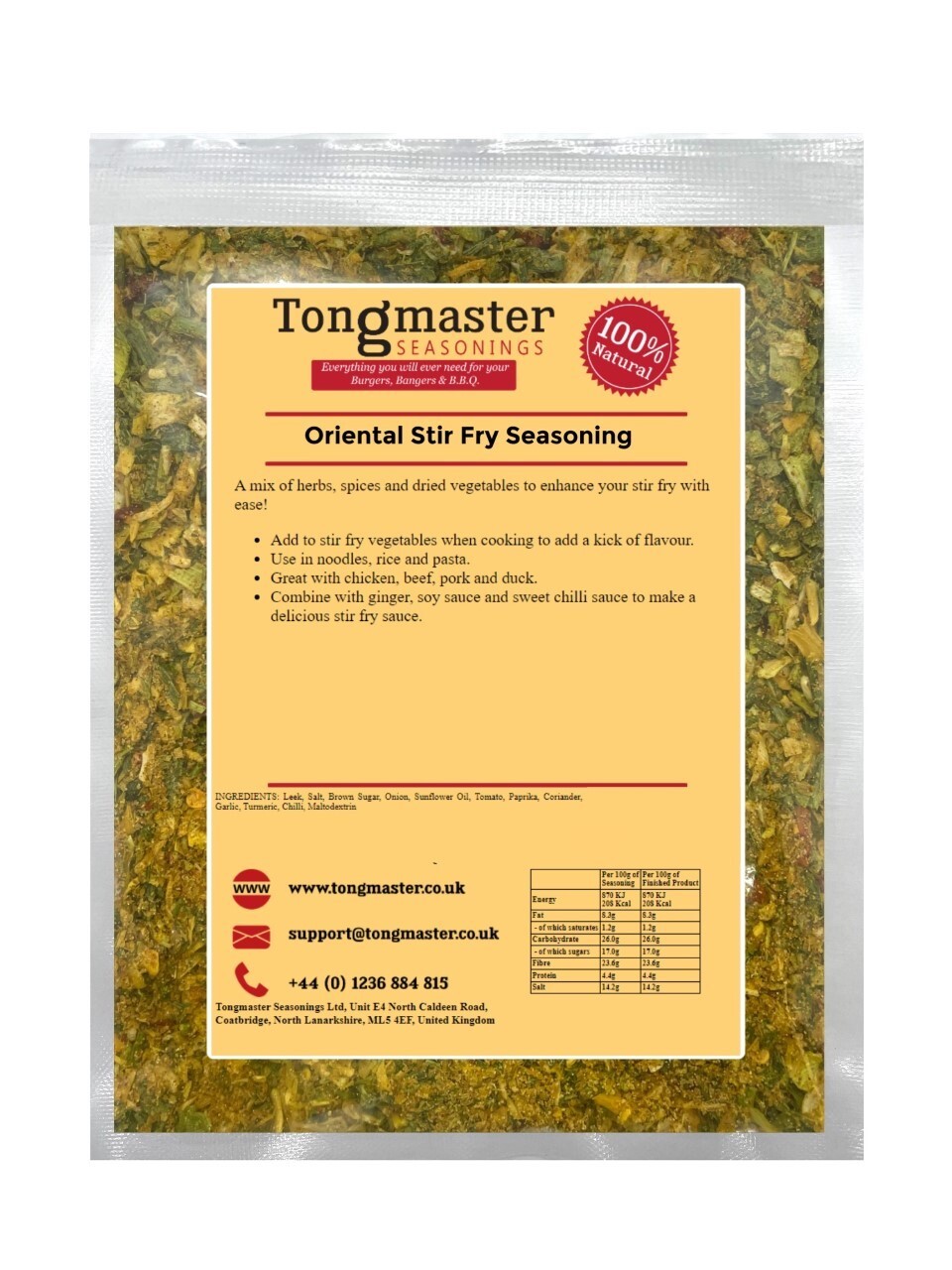 Oriental Stir Fry Seasoning - 1kg