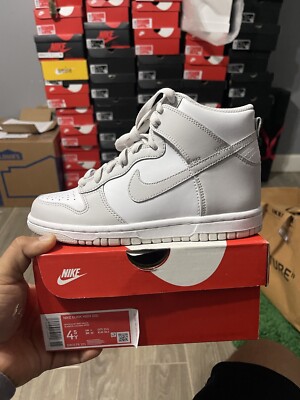 Size 4.5 - Nike Dunk High Vast Gray GS