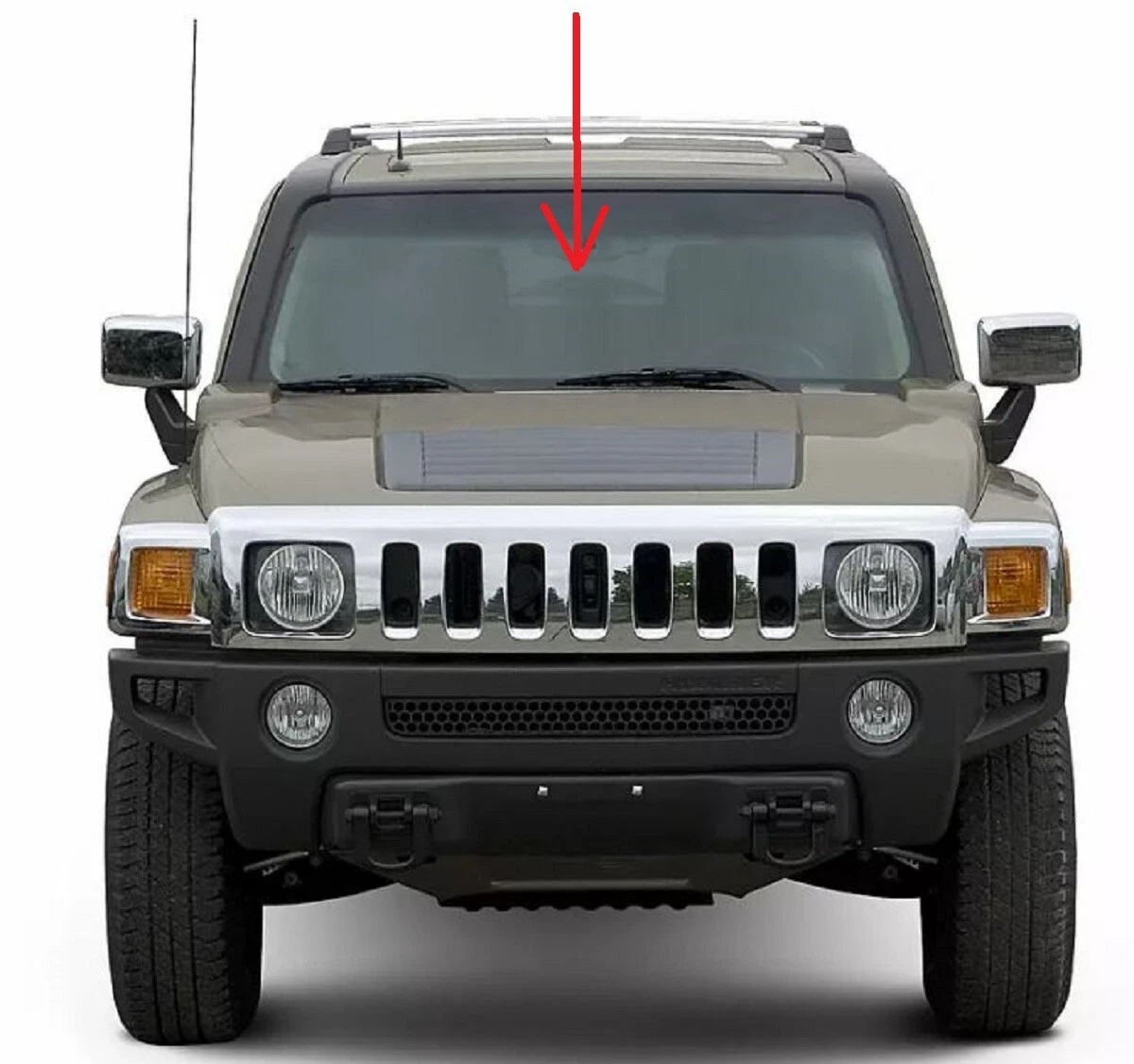 汽车玻璃适用于悍马H3 挡风玻璃| eBay