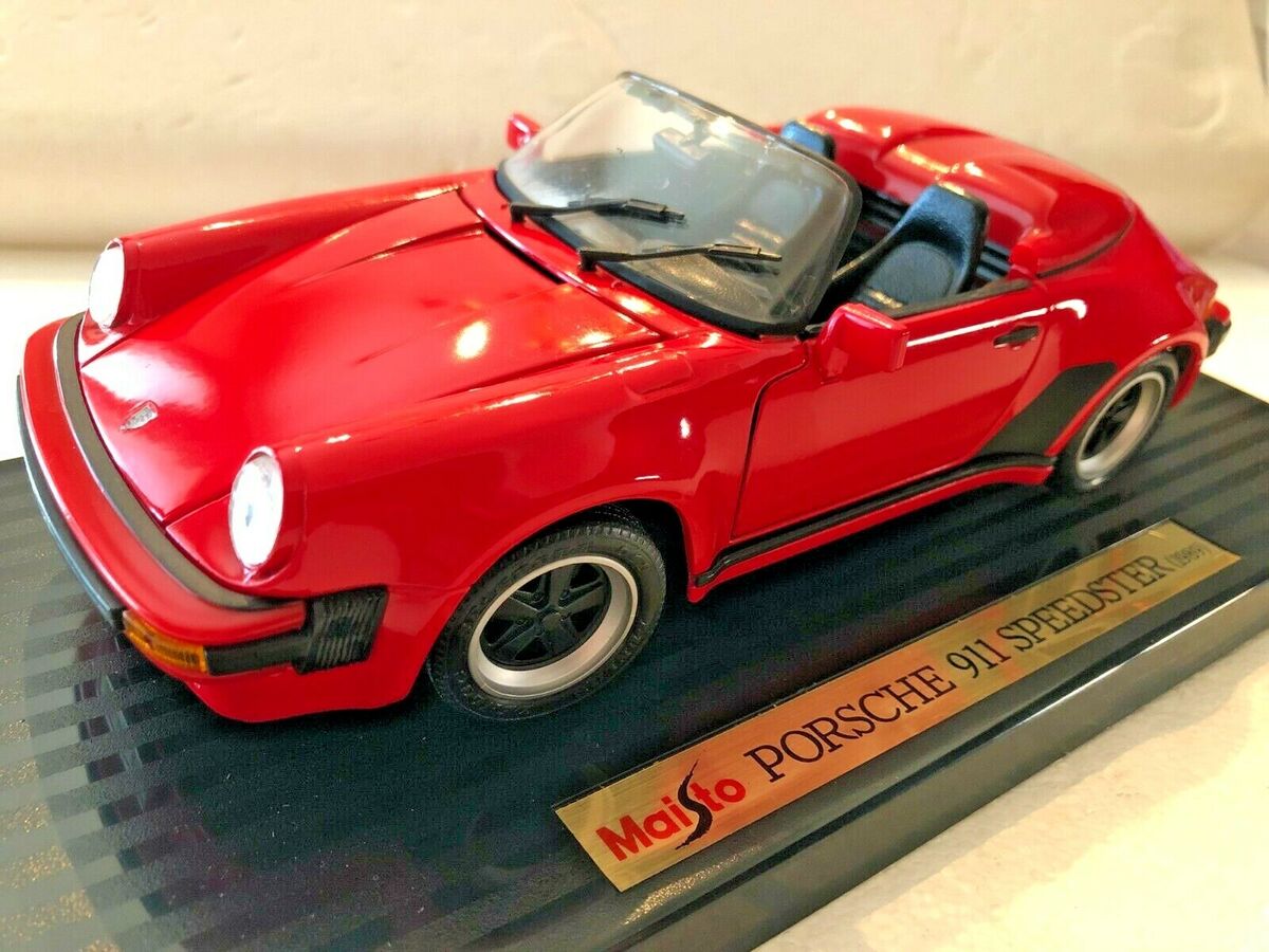 1989 PORSCHE 911 SPEEDSTER RED BY MAISTO 1:18 SCALE | eBay 1989 PORSCHE 911 SPEEDSTER RED BY MAISTO 1:18 SCALE | eBay