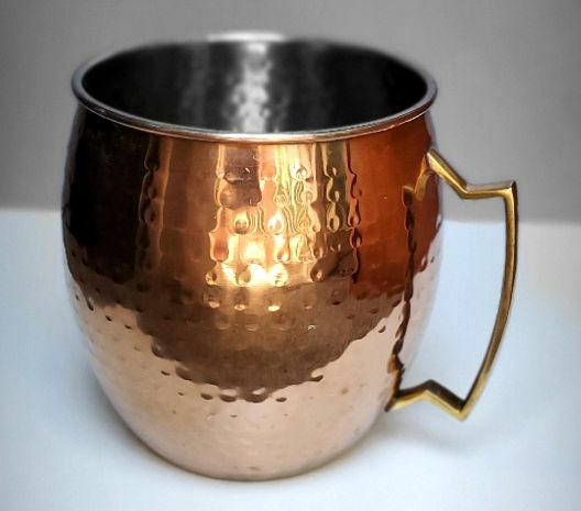 90 oz Moscow mule mug 6.5" tall Pier 1 Imports metal cocktail cup barware  vase | eBay