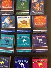 Lot Of 20 Vintage Unused FULL  Camel Matchbooks Matches From 1991-2008 Look!
