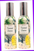 2 Bath & Body Works Coconut Leaves Concentrated Mini Room Spray 1.5 Oz 2 Bath & Body Works Coconut Leaves Concentrated Mini Room Spray 1.5 Oz
