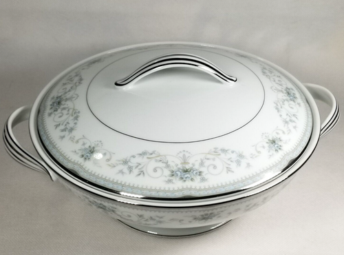 Noritake China Colburn #6107 Serving Dishes, Cups, Tureen, Creamer, Salt Shaker - Picture 51 of 83