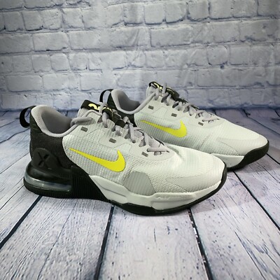 Nike Men’s Athletic Sneaker — Light Gray with Pale Yellow Accents s-l400.jpg main image 3