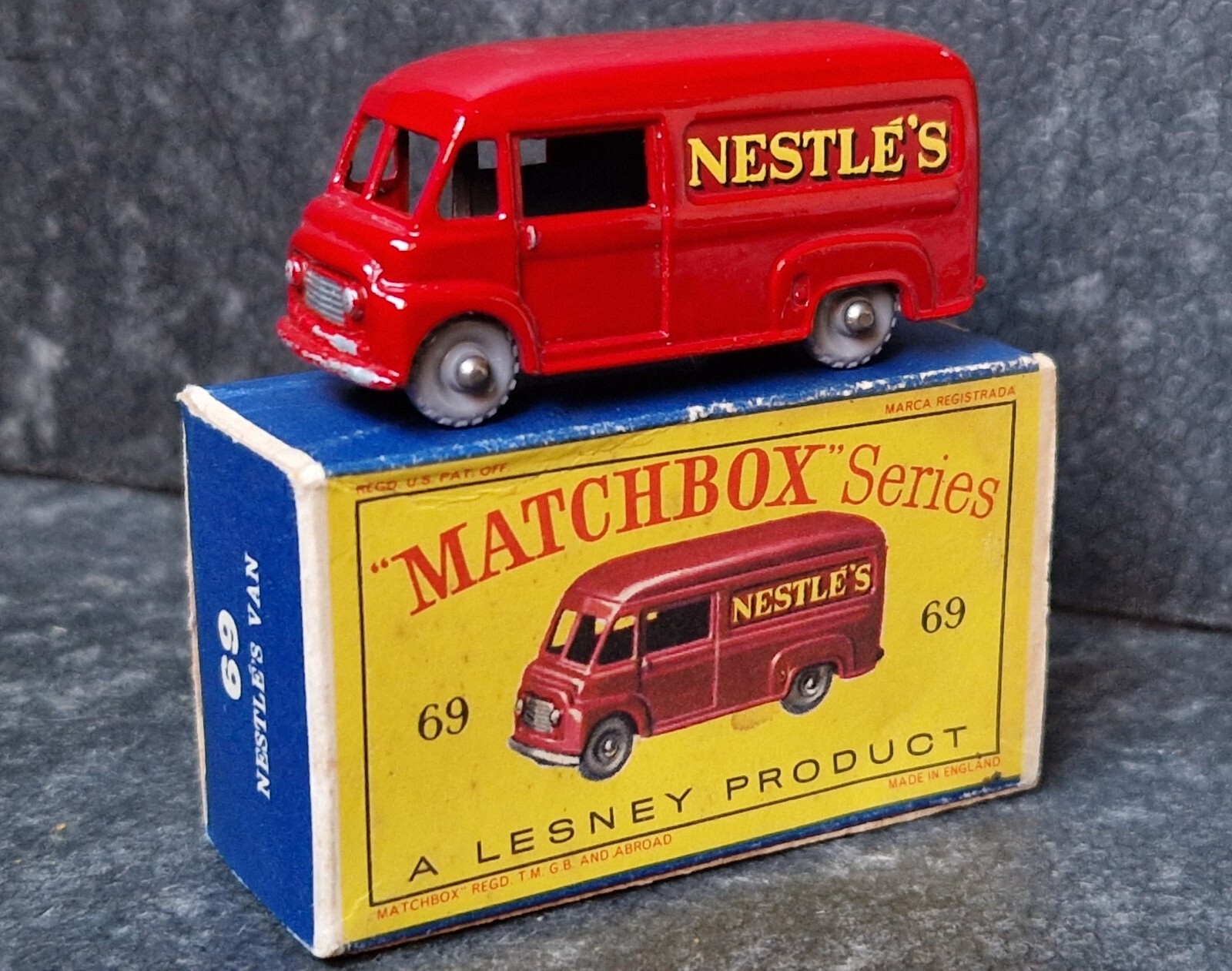 Matchbox 69a, Commer van Nestles - Free Price Guide & Review