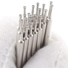 30Pcs 1.2 mm SPHERICAL CONCAVE Head Diamond Grinding Bits Rotary Burrs Lapidary
