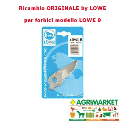 Kit Lama ricambio forbice Lowe 9 ORIGINALE cod. 9001/B FORBICI made in GERMANY!