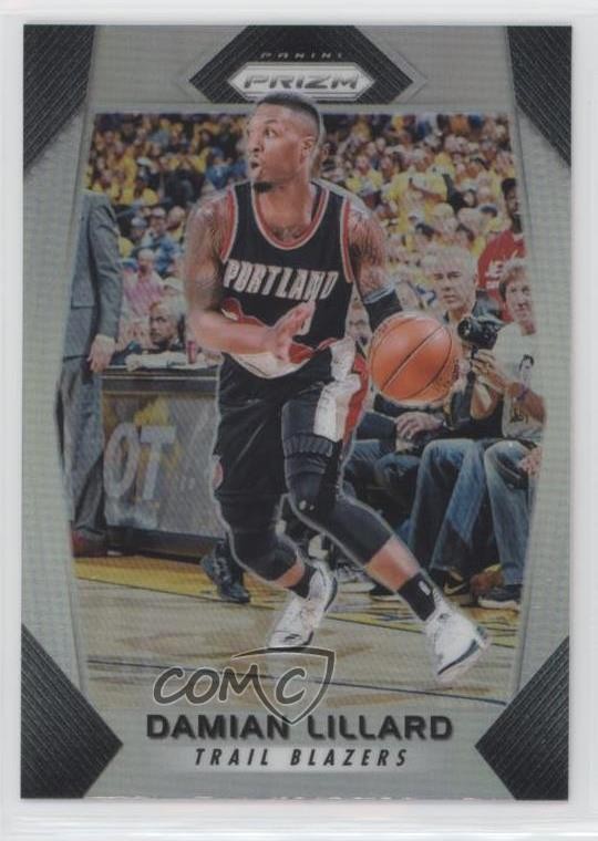 2017-18 Panini Prizm Silver Prizm Damian Lillard #141