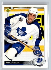 1992-93 Upper Deck #70 Yanic Perreault Toronto Maple Leafs