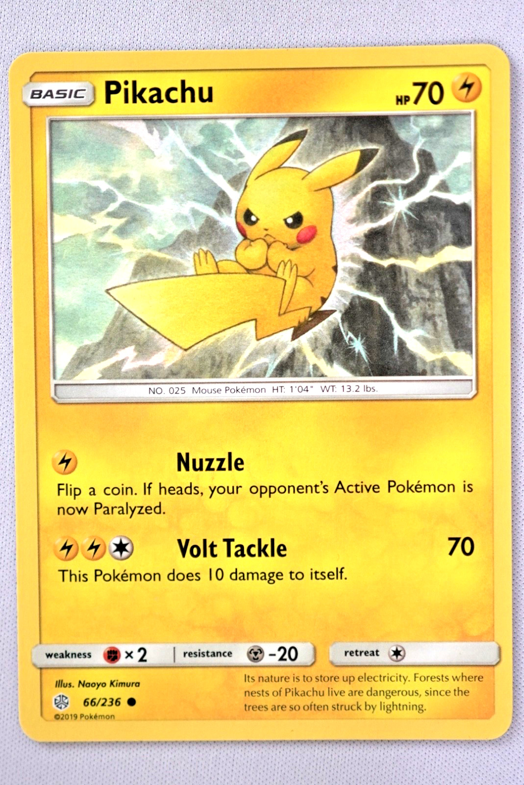 Pikachu Cosmic Eclipse 66/236 Common NM