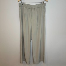 Varley Kayson Wide Leg Pant in Sage Grey 29.5 Inseam NWT XL