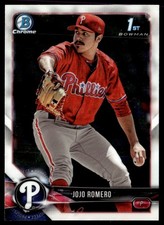 2018 Bowman Chrome Prospects JoJo Romero Philadelphia Phillies #BCP111