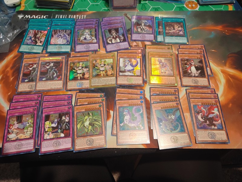 Yugioh Dragonmaid Deck Lady's Parlor Chamber Cehrmba Kitchen