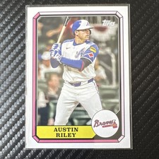 2025 Topps Archives Austin Riley Boardwalk and Baseball #87BB-24