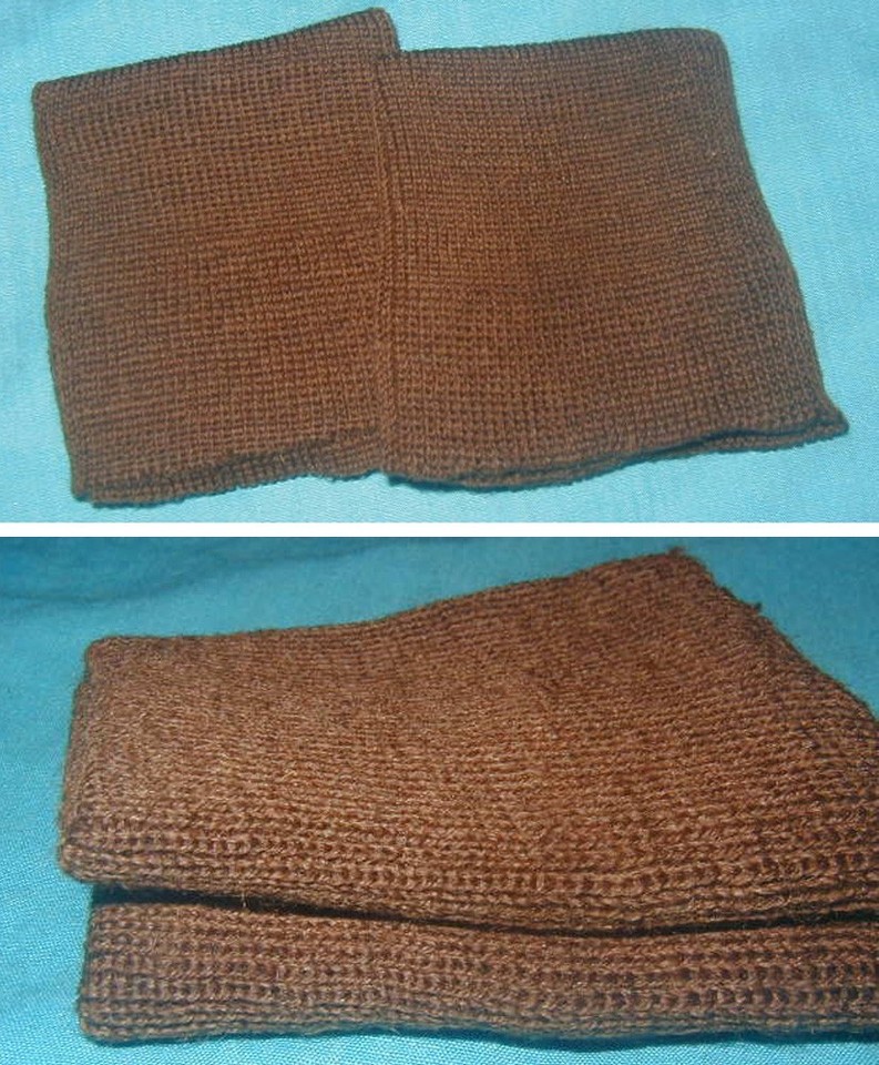 Original WWII USAAF A-2 Flight Jacket Wool Waistband and Wristlets ...