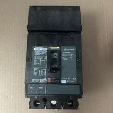 Square D I-Line HJA260152 PowerPact 2 Pole Circuit Breaker w/ 15 Amp Trip🔴