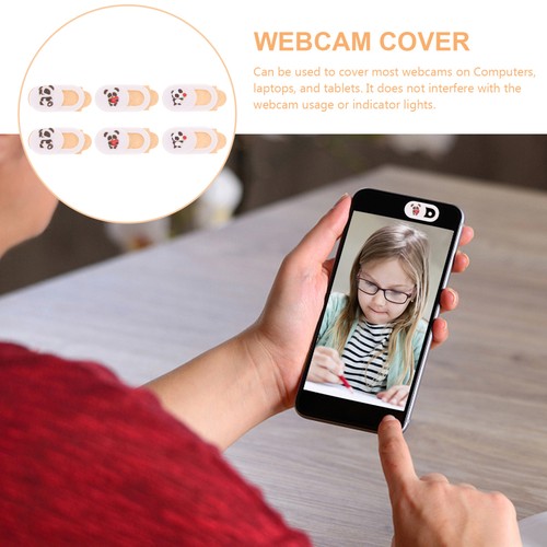 6 Pcs Objektiv-Sichtschutzabdeckung Baby Webcam-Abdeckung Laptop - Photo 7/12
